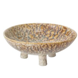 walden footed ceramic bowl