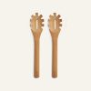 beechwood serving spoons