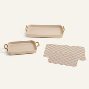 essentials griddle pan set